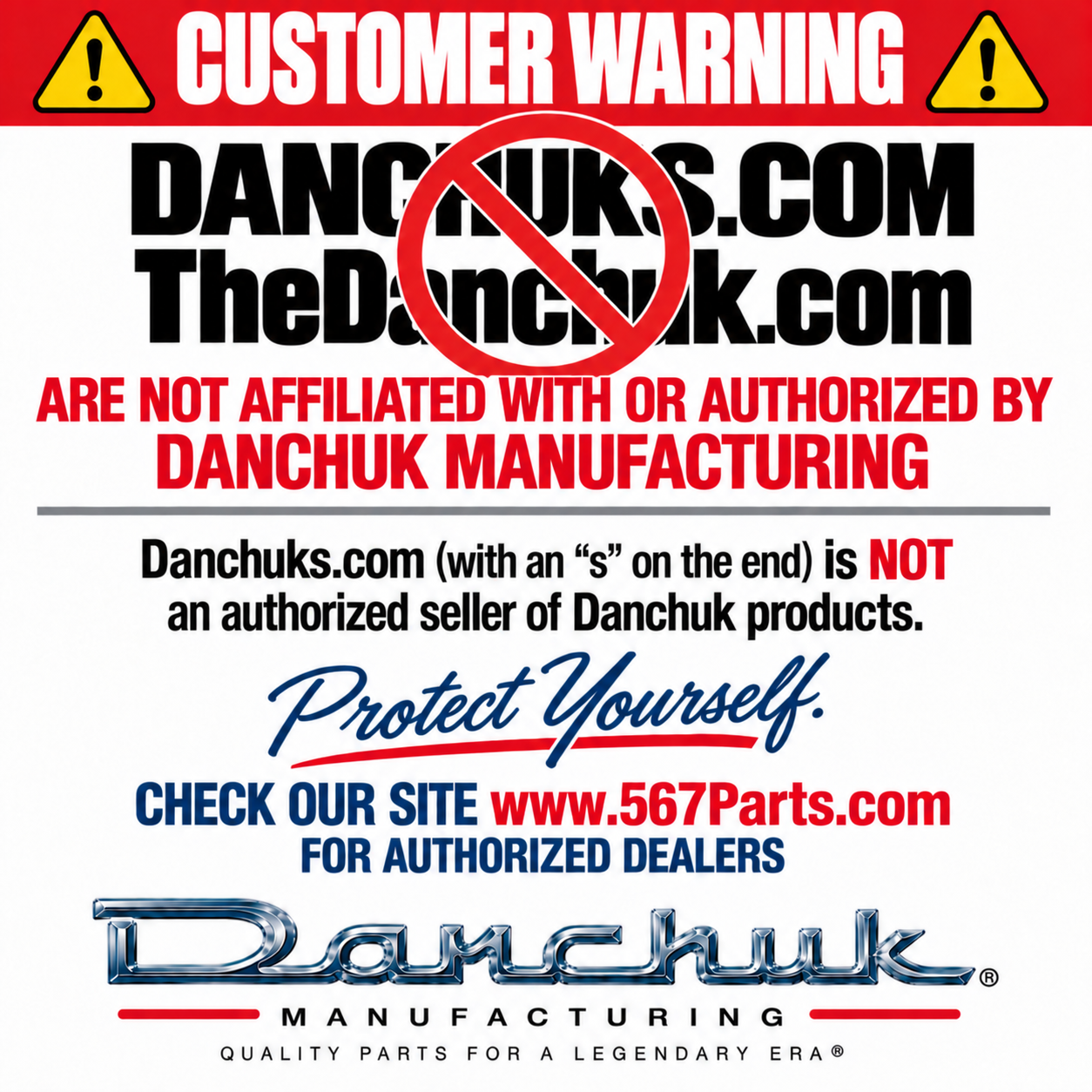 Danchuks.com is fraudulent!