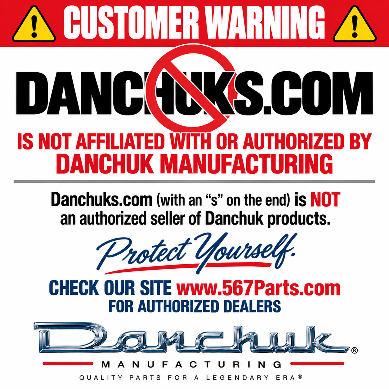 Danchuks.com is fraudulent!